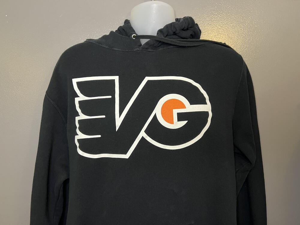 Violent Gentlemen Hoodie Mens XL Black Logo Fleece Pullover Hockey Sweatshirt